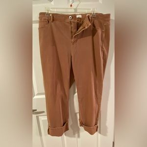 NWT High-rise cuffed cropped denim jeans J.Jill